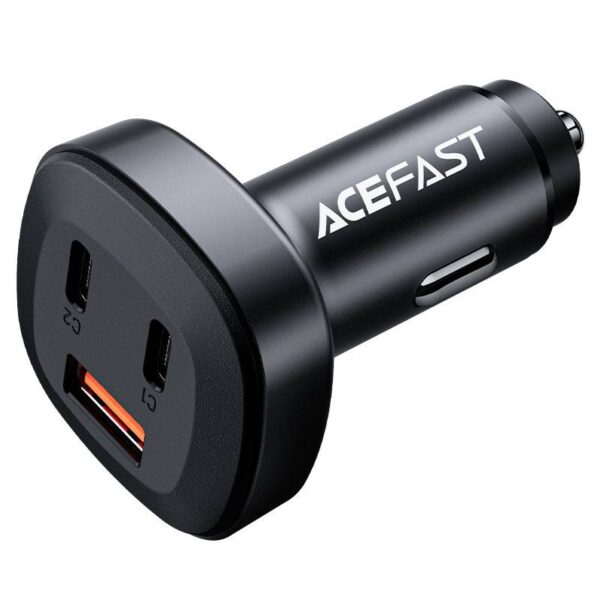 Fast Charge Car Charger 66W (2xUSB-C+1xUSB-A