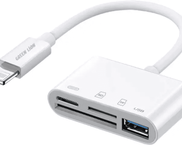 GREEN LION 4-in-1 OTG ADAPTER Dual Lightning to SD TF USB